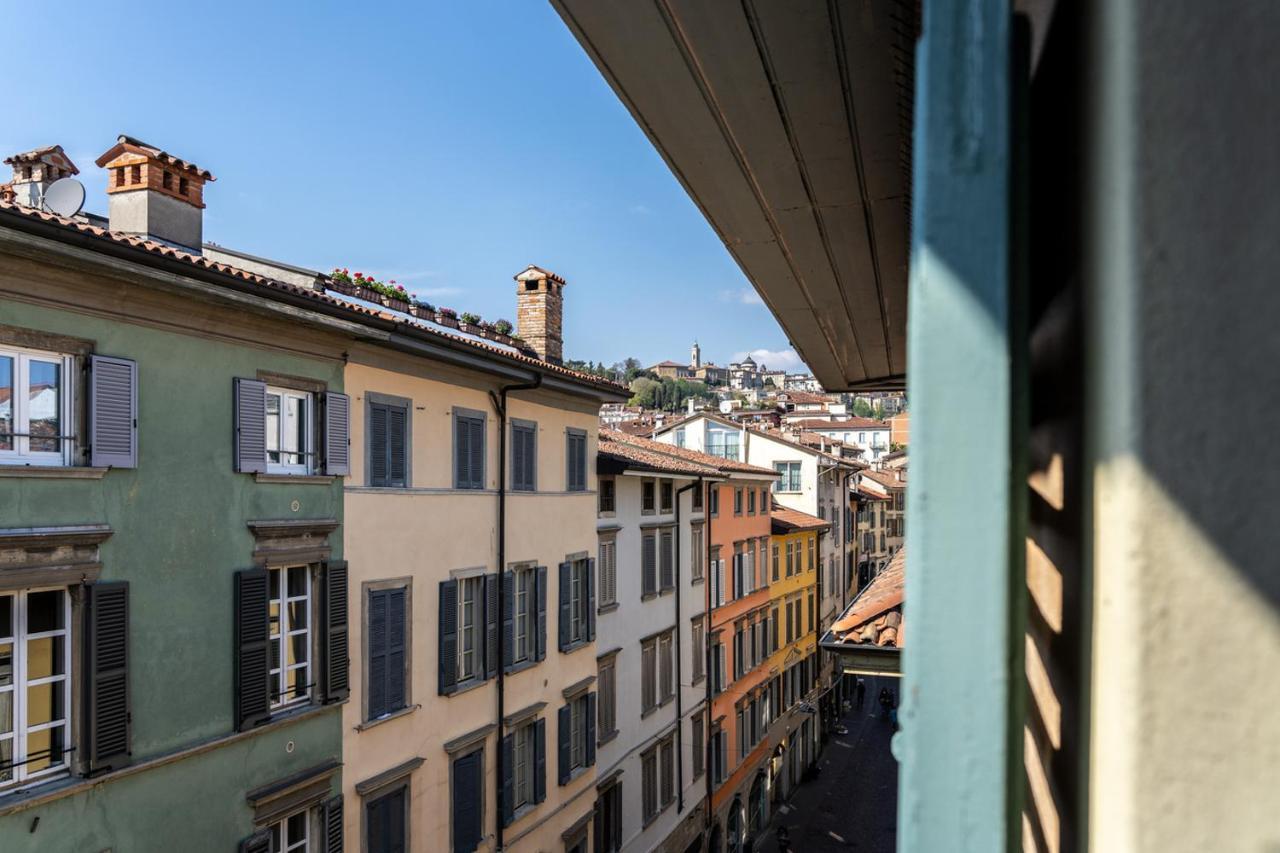 Centro Storico - Leonardo House Apartamento Bérgamo Exterior foto